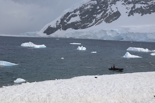 Zodiac, Antarctica 2023 Photo by Brad Borkan